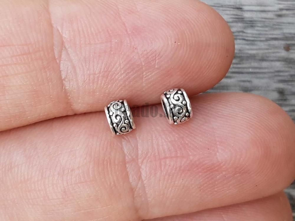 Charm fnk kzdarab 5 mm Ag925 ezstbl mintval