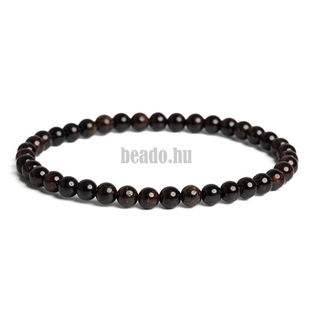 Karkötő gránát 4 mm Karkötő gránát 4 mm