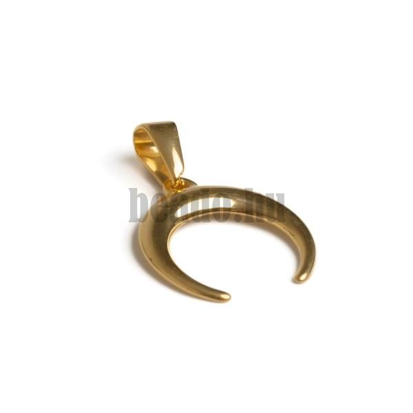 Medl flhold kapoccsal 19 mm arany nemesacl