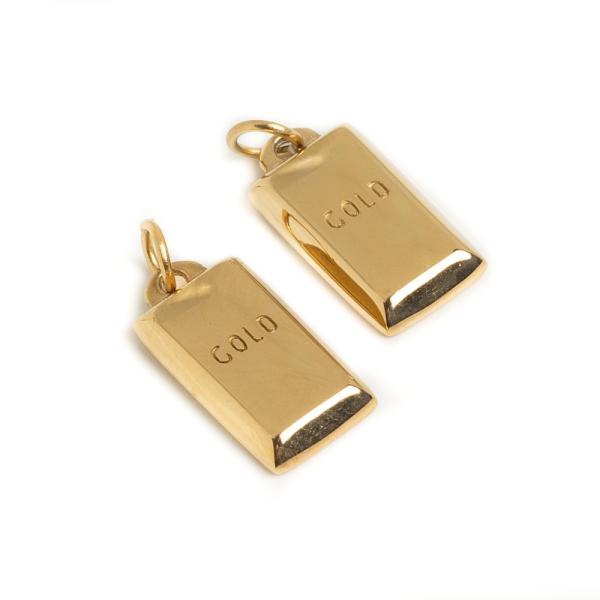 T�glalap med�l 14mm nemesac�l (ion plating)