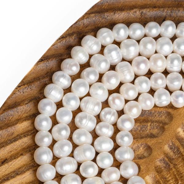 Teny�sztett gy�ngy gy�ngy�k 7,5 x 5,5 mm mm mm zsin�r