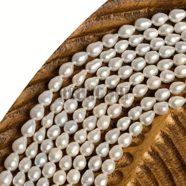 Folyami gyngyk 5,5-6 mm baroque zsinr