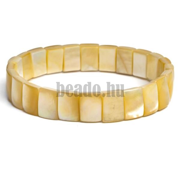 Karkt lapos gyngyhz gyngyk srga 8x11 mm