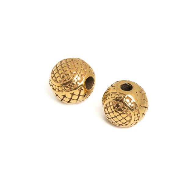 Gy�ngy 8 mm arany nemesac�l (ion plating)