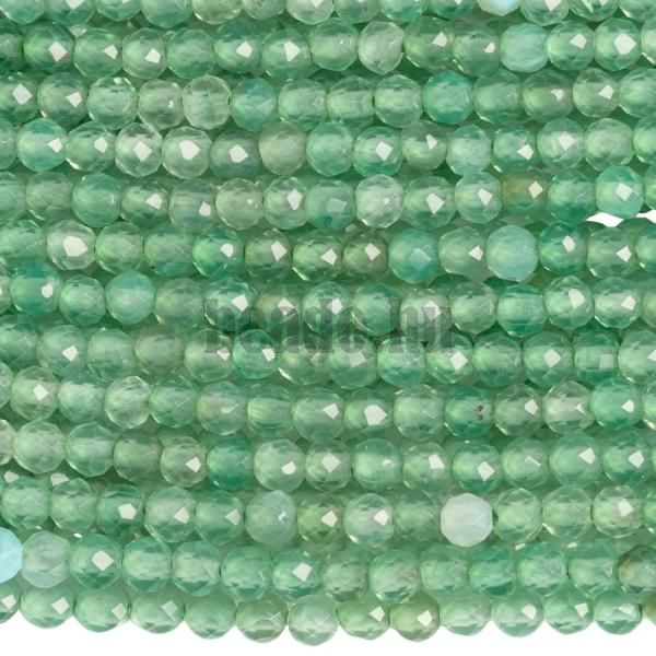 Acht zld gyngyk 2 mm csiszolt zsinr