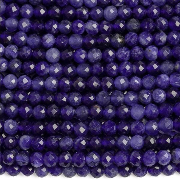 Szodalit gyngyk 2,5 mm csiszolt A minsg zsinr