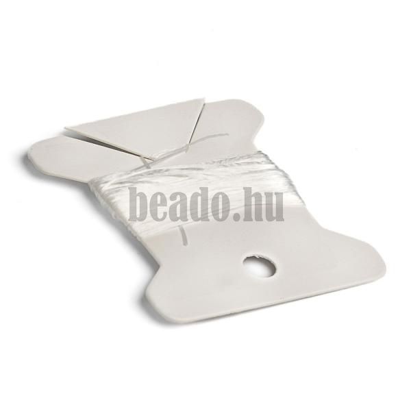 Tbbszlas Japn gumiszalag 0,2 mm tiszta lapos 5 m