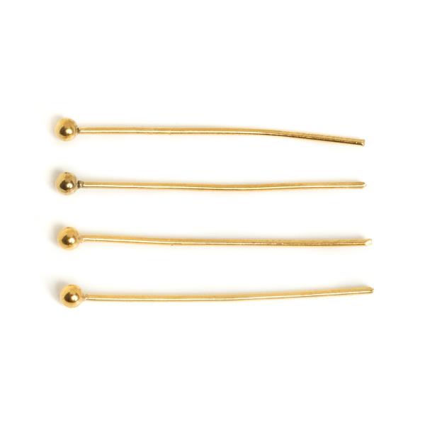Goly�s szerel�p�lca nemesac�l 25 mm arany 4 db (ion plating)