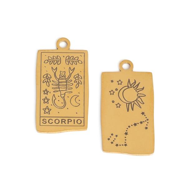 Skorpi� csillagjegy arany med�l nemesac�l