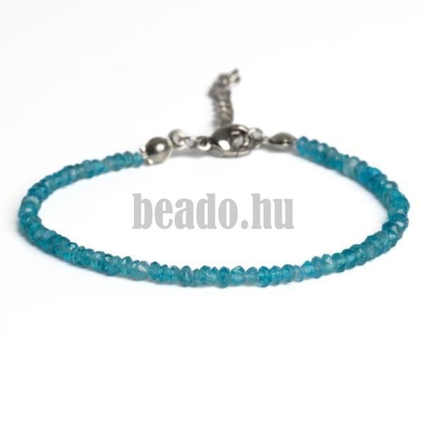 Karkt apatit csiszolt rondell