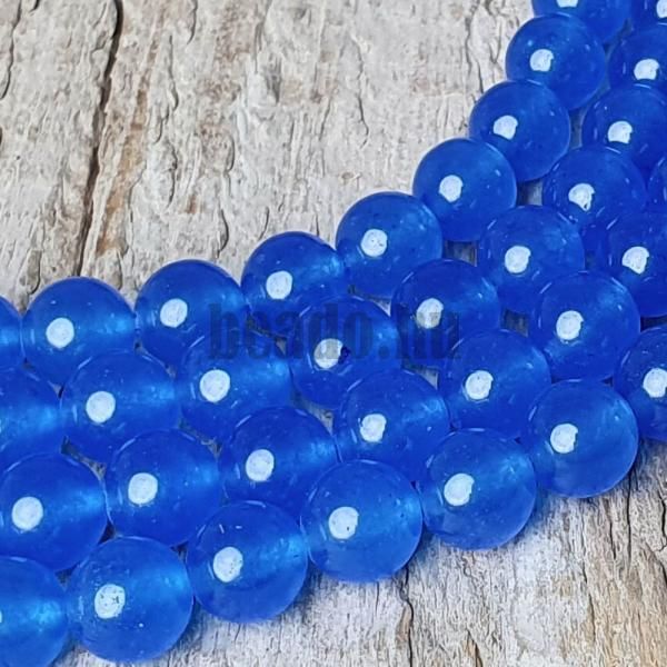 Jadeit gyngyk 8 mm sttkk ttetsz zsinr