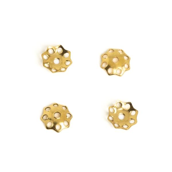 Kupak nemesac�l 5 mm arany 4 db (ion plating)