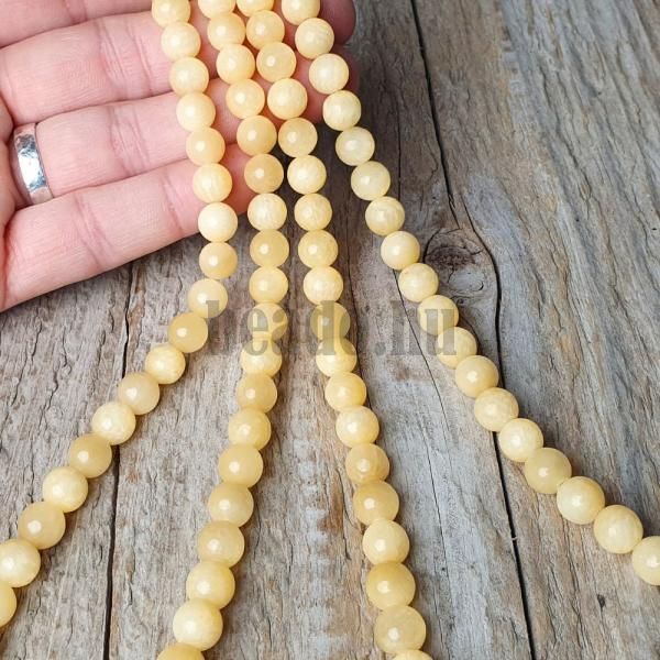koralky-z-mineralu-jadeit-zlty-8mm-a-kvalita-leskle-hladke-nebrusene-zlte-svetlozlte-gora