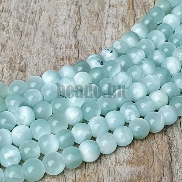 Zld angelit gyngyk 4 mm flhosz zsinr