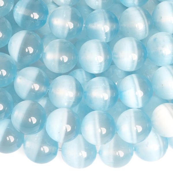 �gsz�nk�k szelenit gy�ngy�k 10 mm f�lhossz� zsin�r