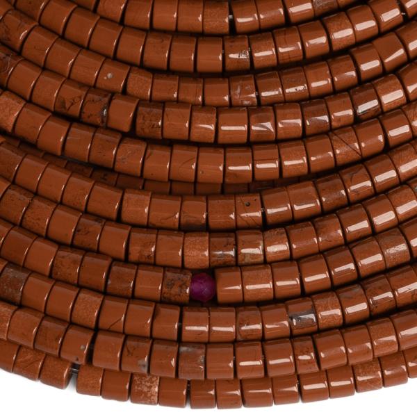 T�glav�r�s j�spis gy�ngy�k 2�3 mm rondell�k f�lhossz� zsin�r