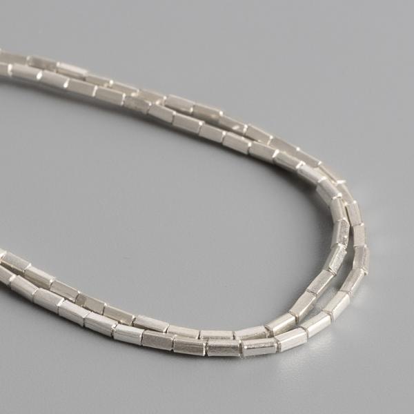 Minigy�ngy�k 1x2,3 mm Ag925 ez�st 10 db