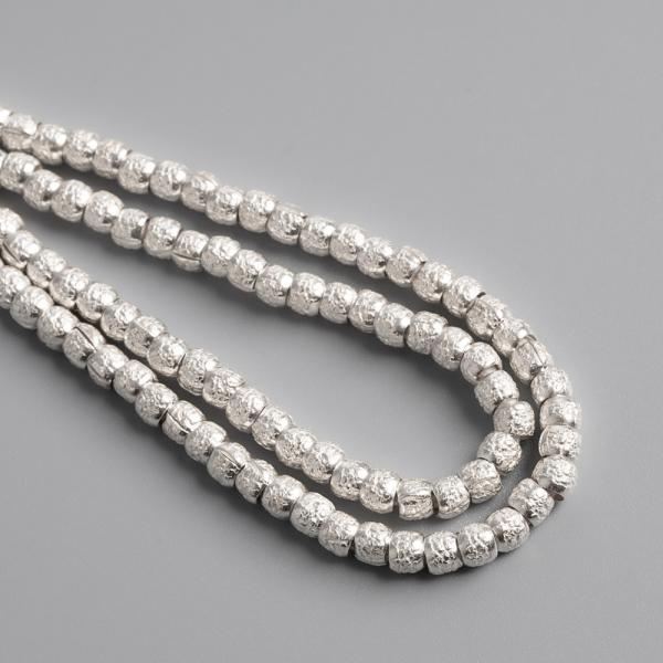 Minigy�ngy�k 3,8x3 mm Ag925 ez�st 3 db