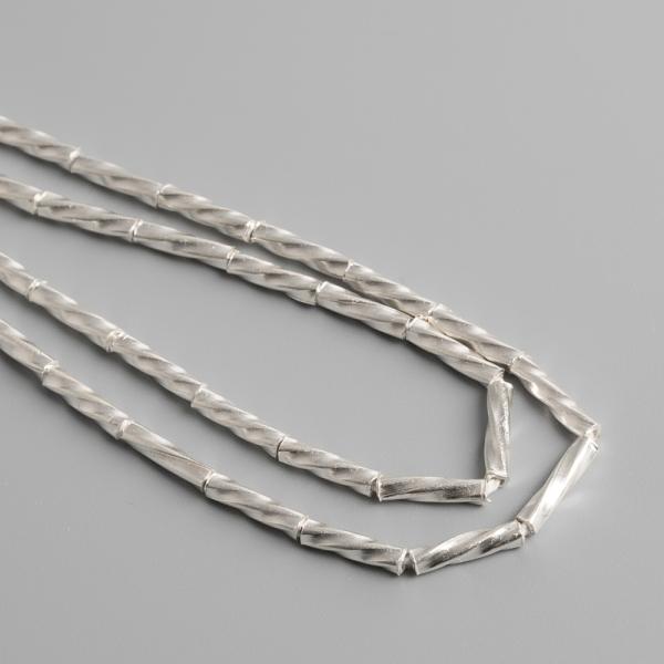 Minigy�ngy�k 2,4x12 mm Ag925 ez�st 2 db