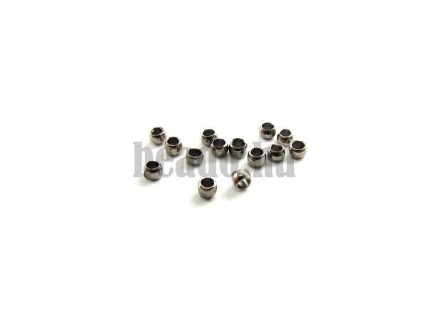 Nagy lyuk gyngy 2x1, 2 mm fekete 100 db