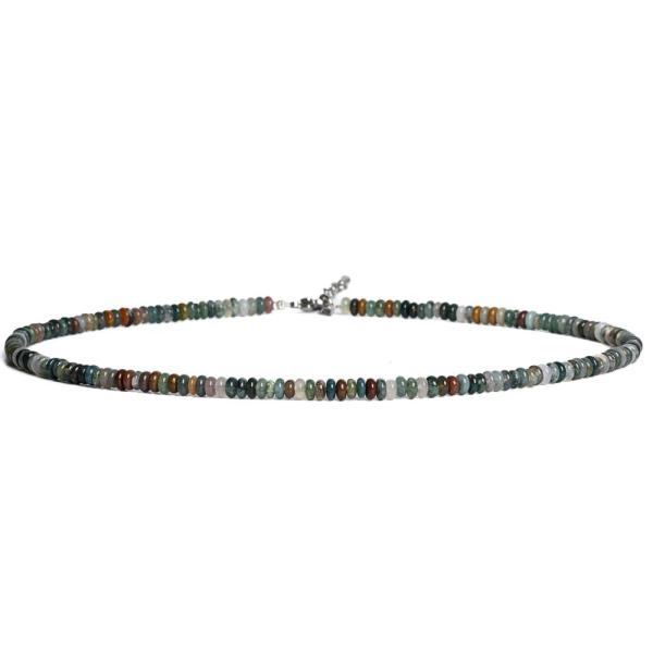 Choker nyakl�nc rondell 4x2 mm indiai ach�t