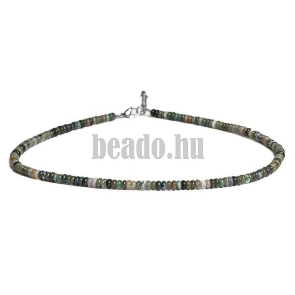 Choker nyaklnc rondell 4x2 mm indiai acht
