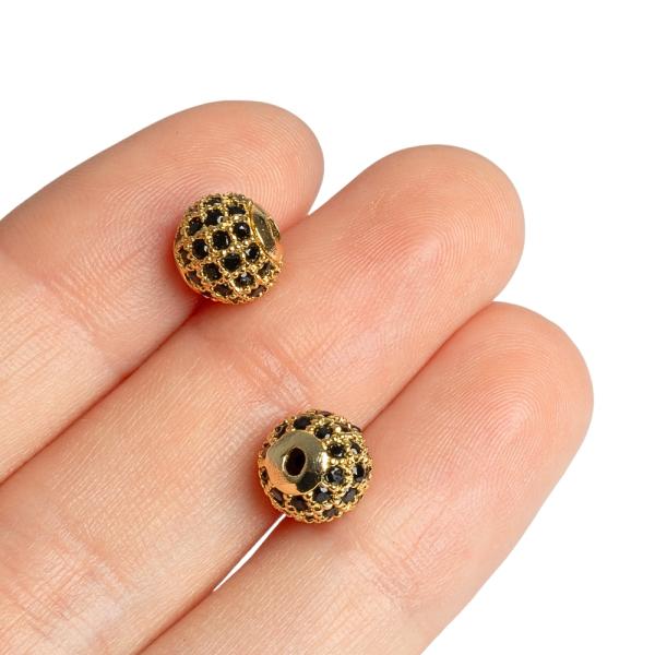 1543-koralka-8mm-zlata-s-ciernymi-zirkonmi-2