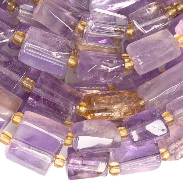 Ametrin gy�ngyhengerek f�nyl� f�lhossz� zsin�r