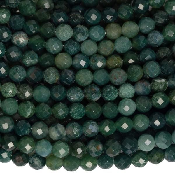 Mohaacht gyngyk 4 mm csiszolt flhossz zsinr