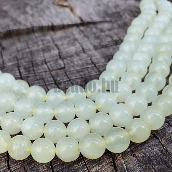 Jadeit new jade gyngyk 8 mm zsinr