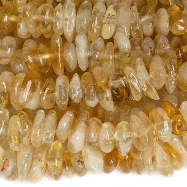 Citrin szablytalan rondellk zsinr