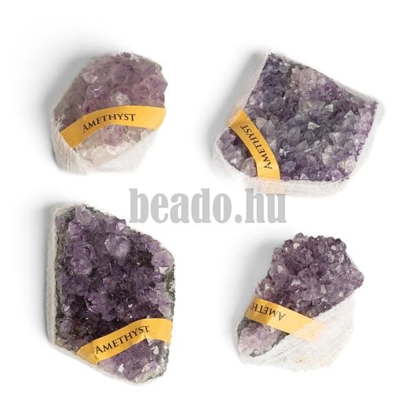 Ametiszt nyers dekoratv k