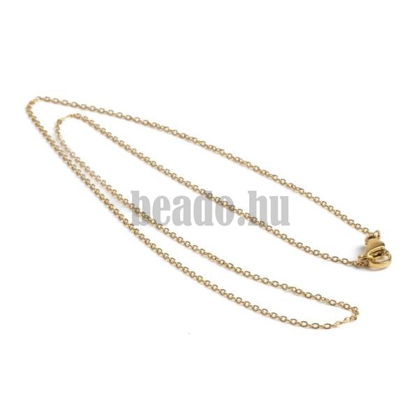 kszer lnc 45 cm arany nemesacl vkonyabb