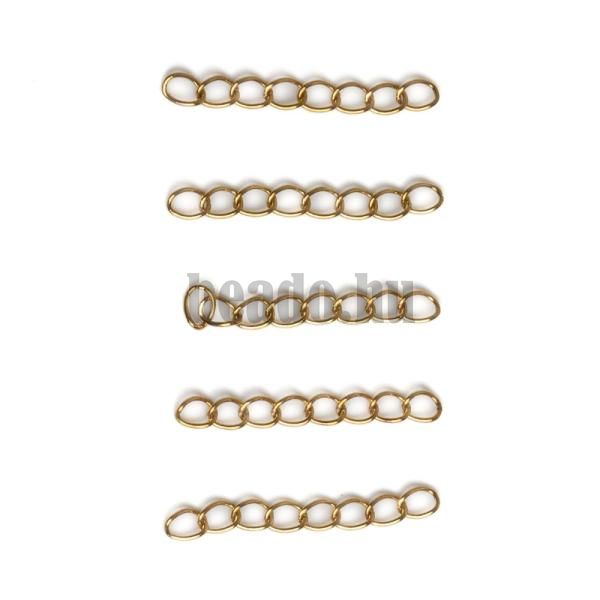 kszer lnc ptlk nemesacl arany 2cm 5 db