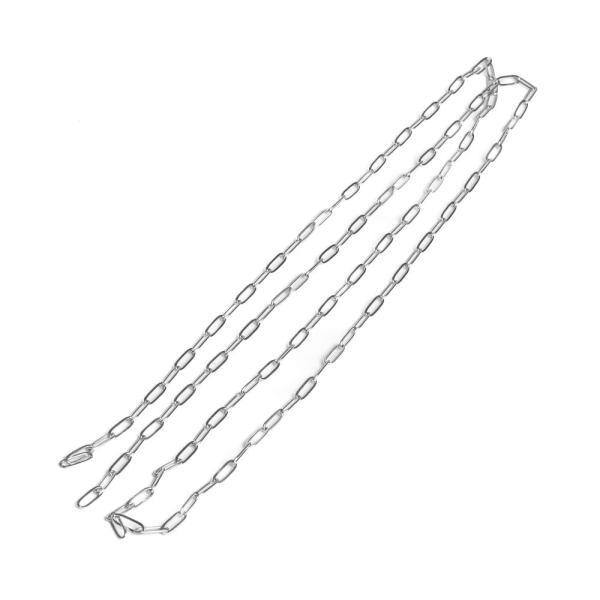 Nemesac�l keresztezett szem� �kszerl�nc 10 x 3,5 mm