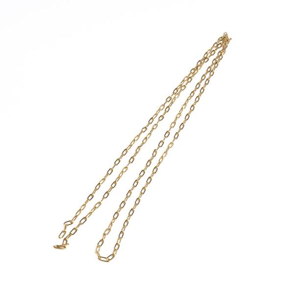 Nemesac�l keresztezett szem� arany �kszerl�nc 6,5 x 2,5mm (ion plating)