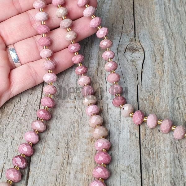 koralky-z-mineralu-rodonit-6x10mm-rondelky-brusene-fazetovane-leskle-staroruzove-bezove-s