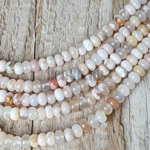 Sakura acht gyngyk 4x6 mm vastag rondell flhossz zsinr
