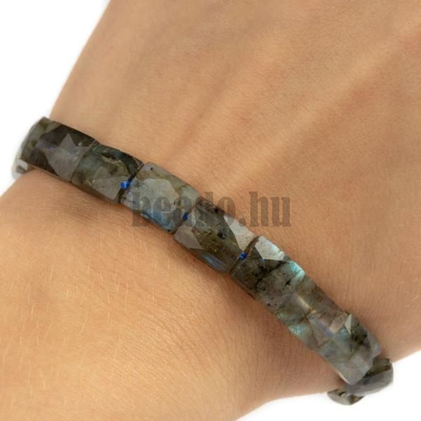 Karkt labradorit 8x10mm tglalapok csiszolt