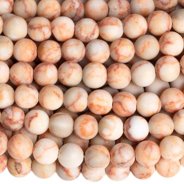 Netstone j�spis gy�ngy�k 6 mm matt zsin�r