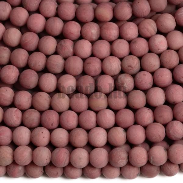 Rodonit stt gyngyk 4 mm matt zsinr