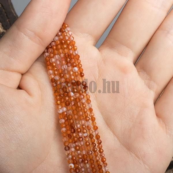 karneol-koralky-2,5mm-brusene-snura-2