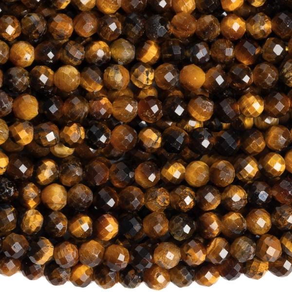 Tigrisszem gy�ngy�k 2,5 mm csiszolt zsin�r