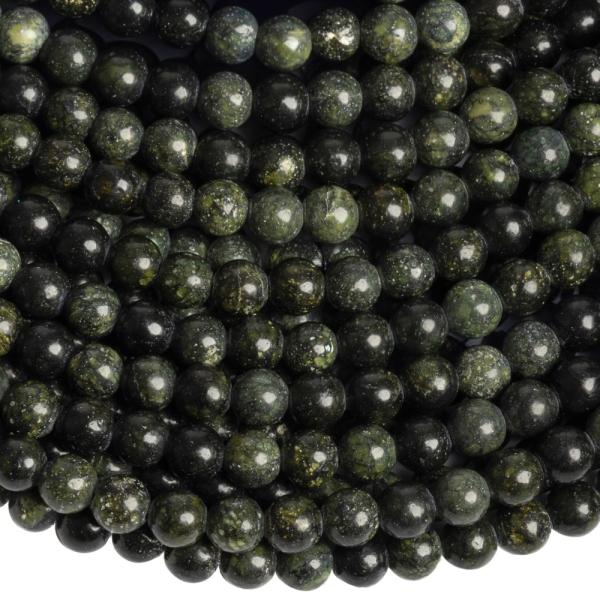 Szerpentin gy�ngy�k 4 mm zsin�r