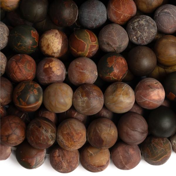 Picasso j�spis gy�ngy�k 8 mm matt zsin�r