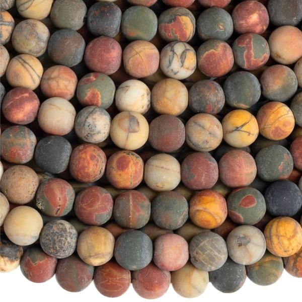 Picasso j�spis gy�ngy�k 6 mm matt zsin�r