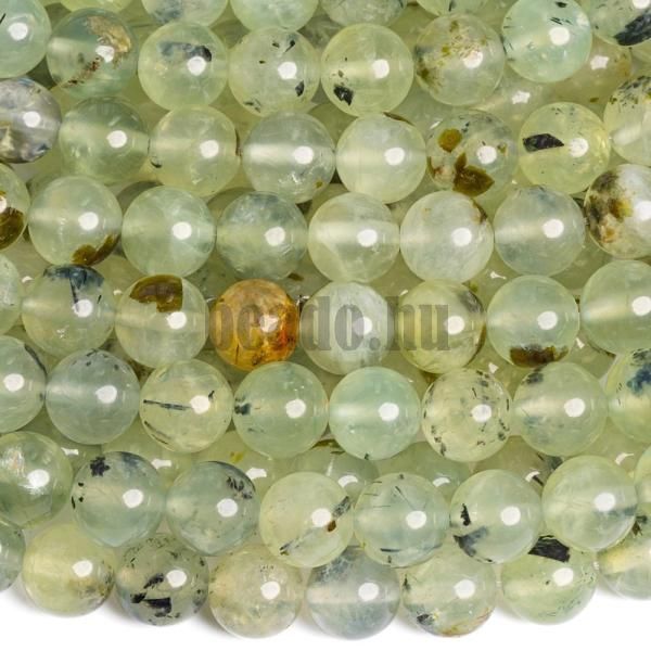 Foltos prehnit gyngyk 8 mm flzsinr