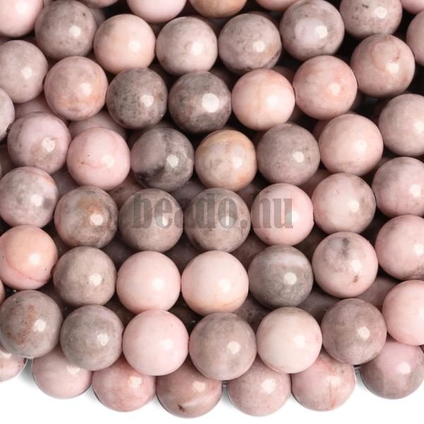 R�zsasz�n zebra j�spis gy�ngy�k 8 mm zsin�r