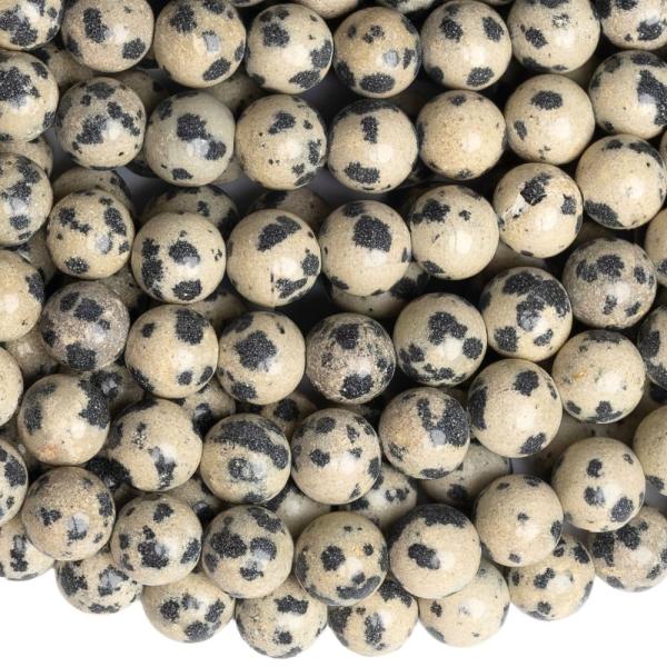 Dalmata j�spis gy�ngy�k 6 mm zsin�r