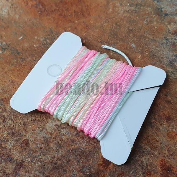 Nejlon zsinr 0,8 mm szivrvnyos pasztell 3 m